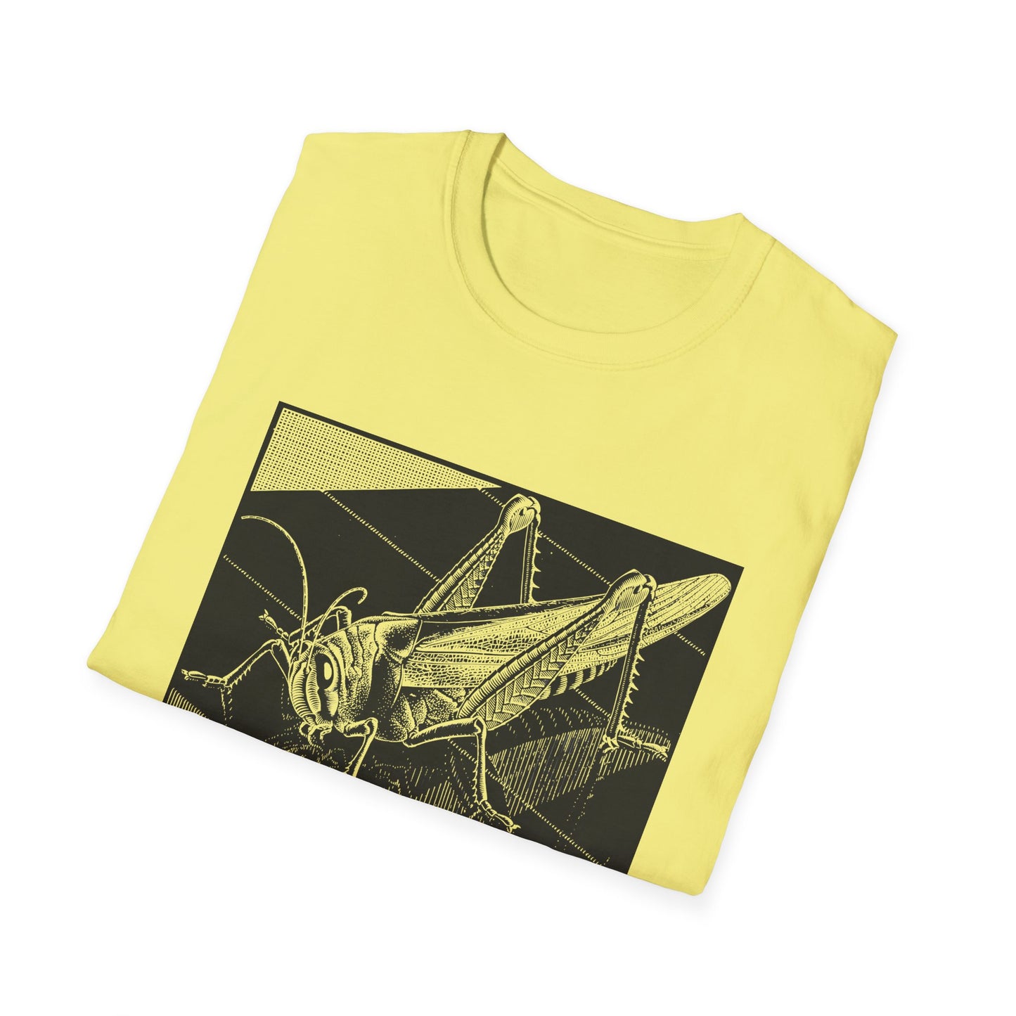 1935 m.c escher grasshopper wood engraving tshirt
