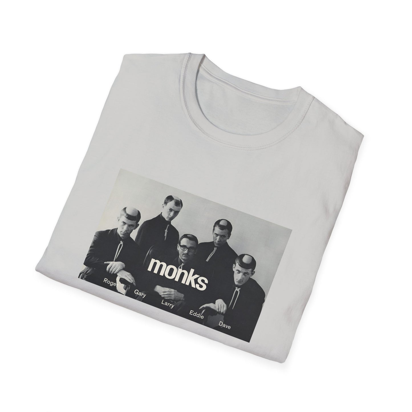 1960s experimental rock n roll band the monks tshirt