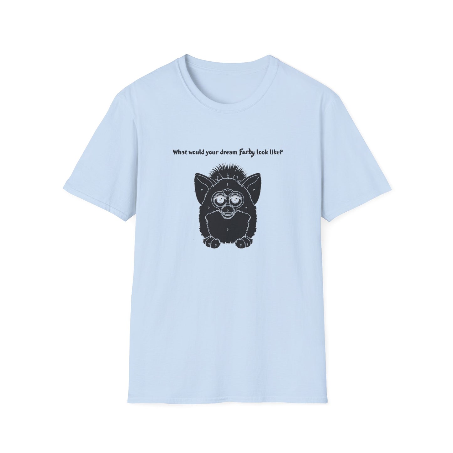 1990s furby advertisement what would your furby look like? tshirt