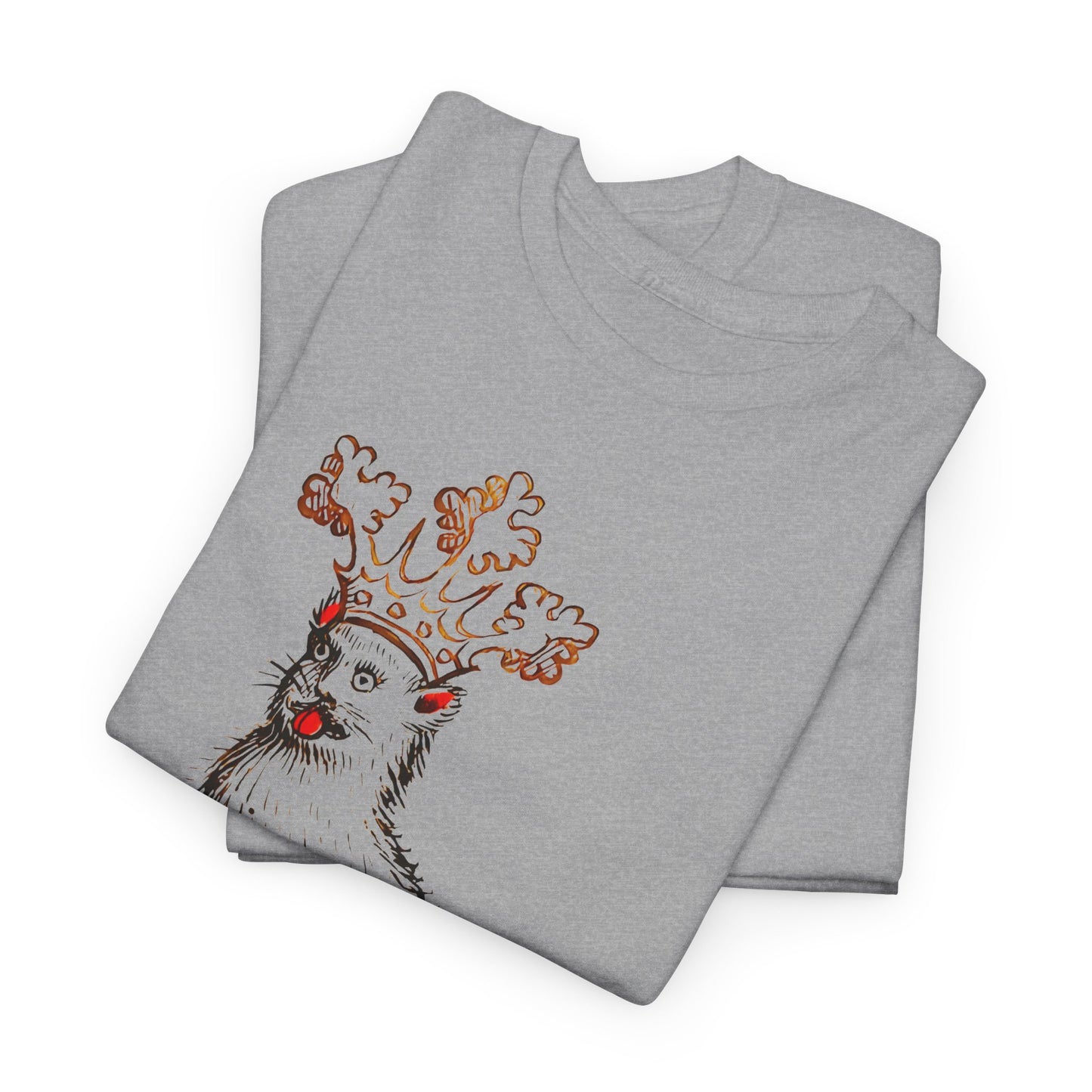 mid 1400s crowned cat from the scheibler armorial manuscript tshirt