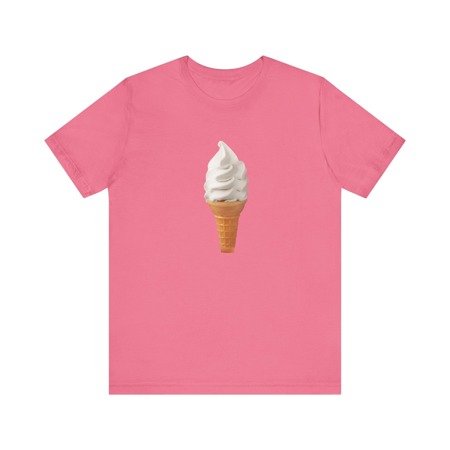 soft vanilla ice cream cone tshirt