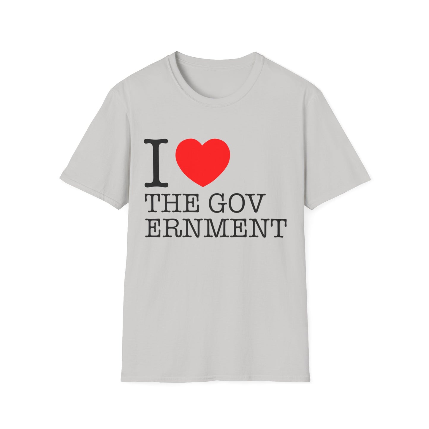 i heart the government tshirt