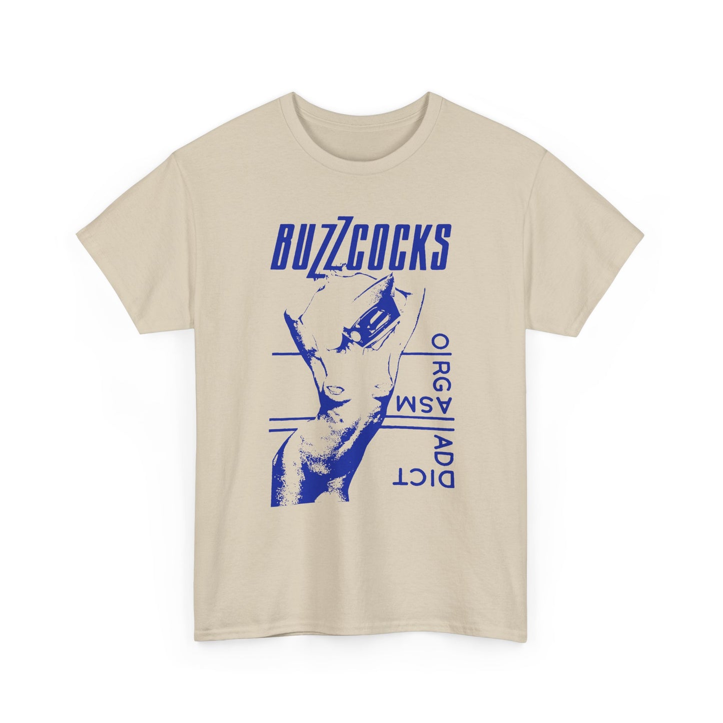 1977 orgasm addict by buzzcocks promo poster custom edit tshirt