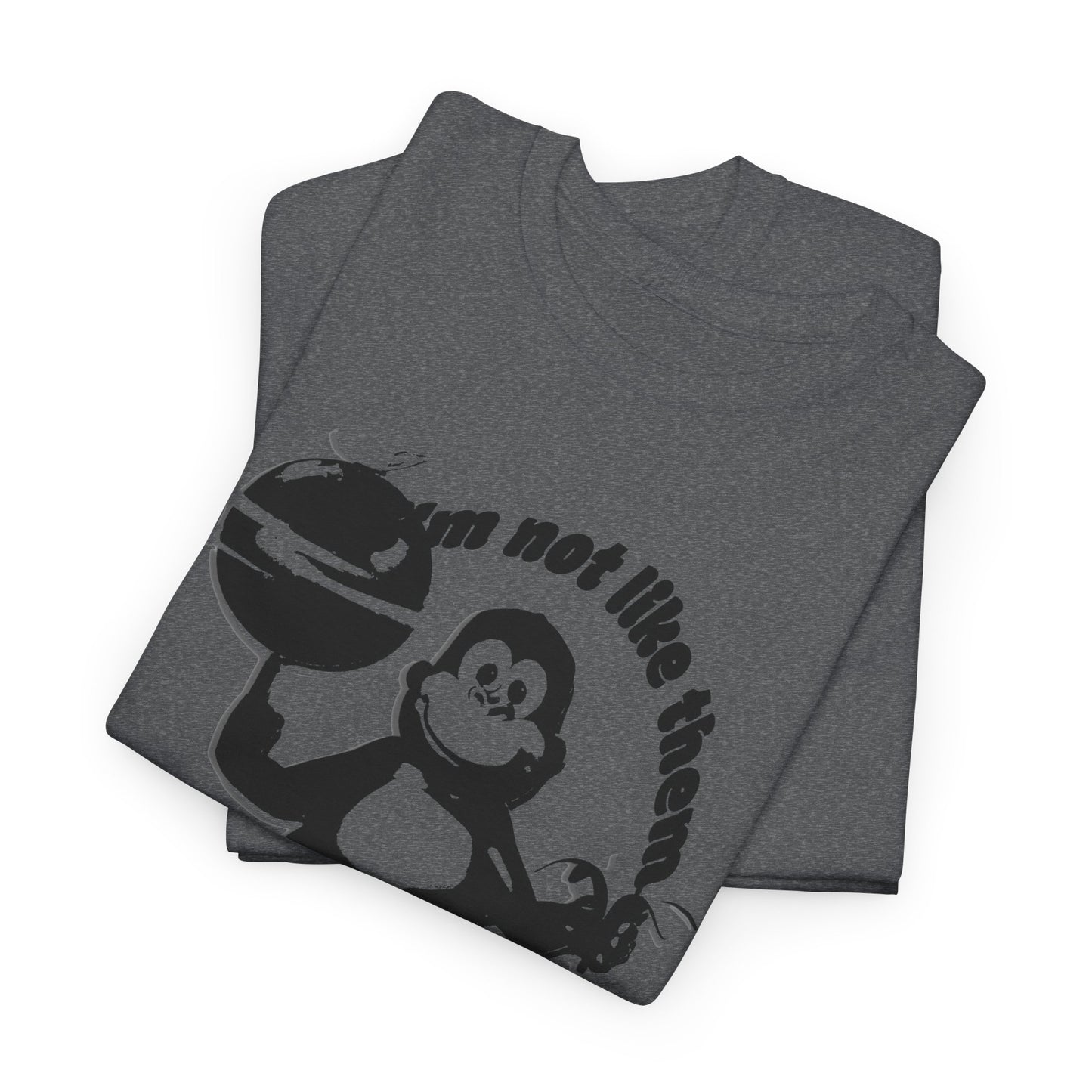 incredible graphic design bonzibuddy dumb i'm not like them but i can pretend stencil variation tshirt