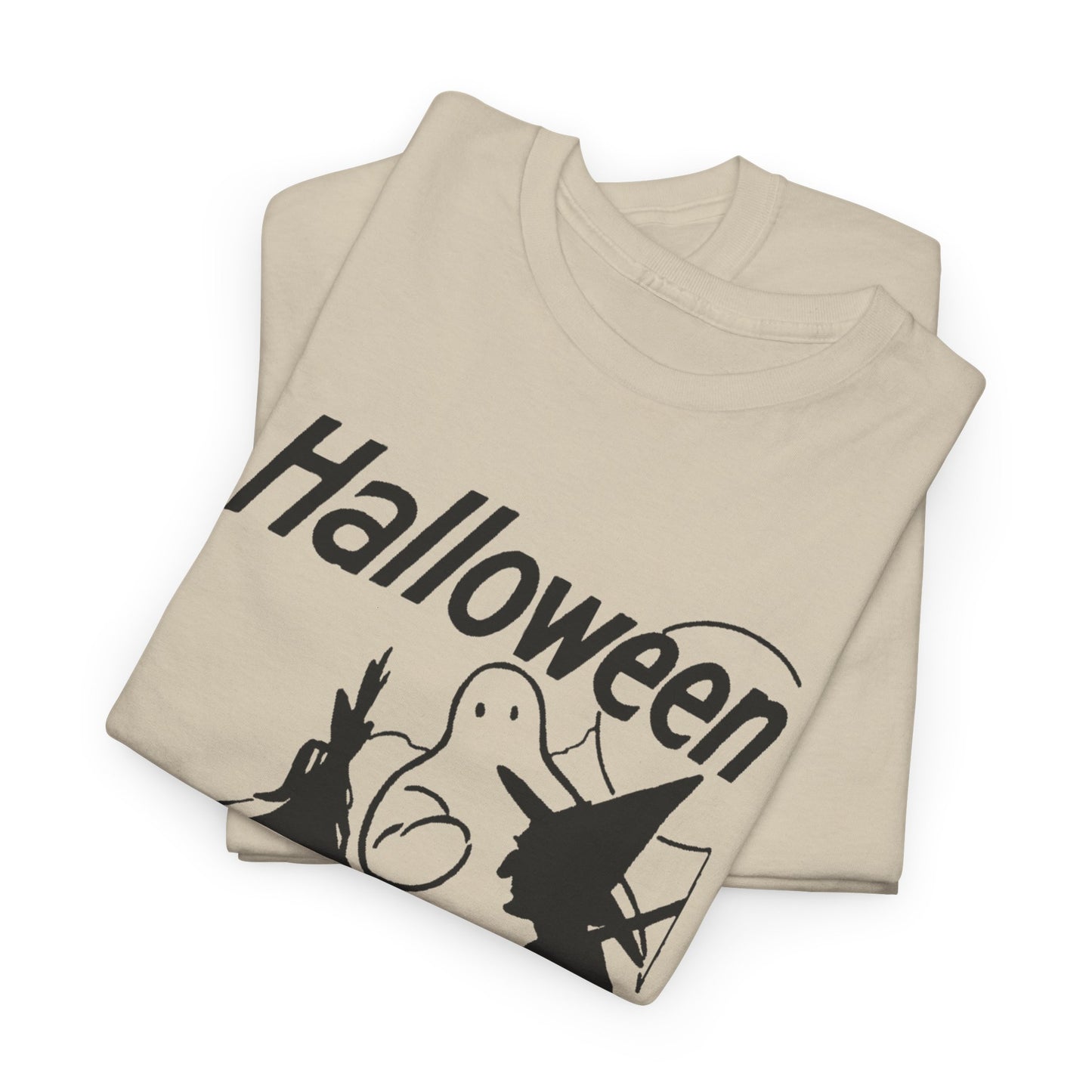 antique halloween graphic reproduction tshirt