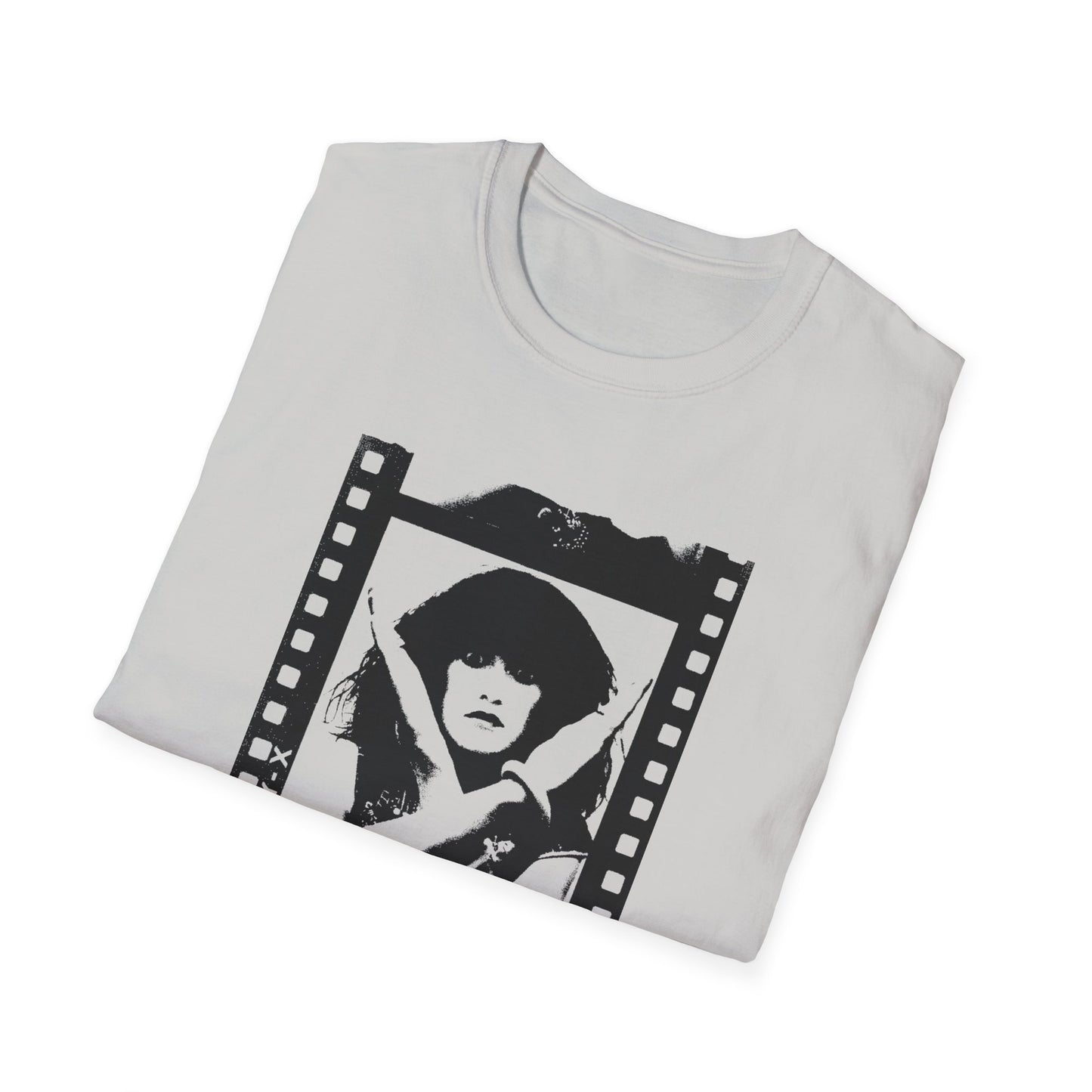 exene cervenka of x film negative photo tshirt