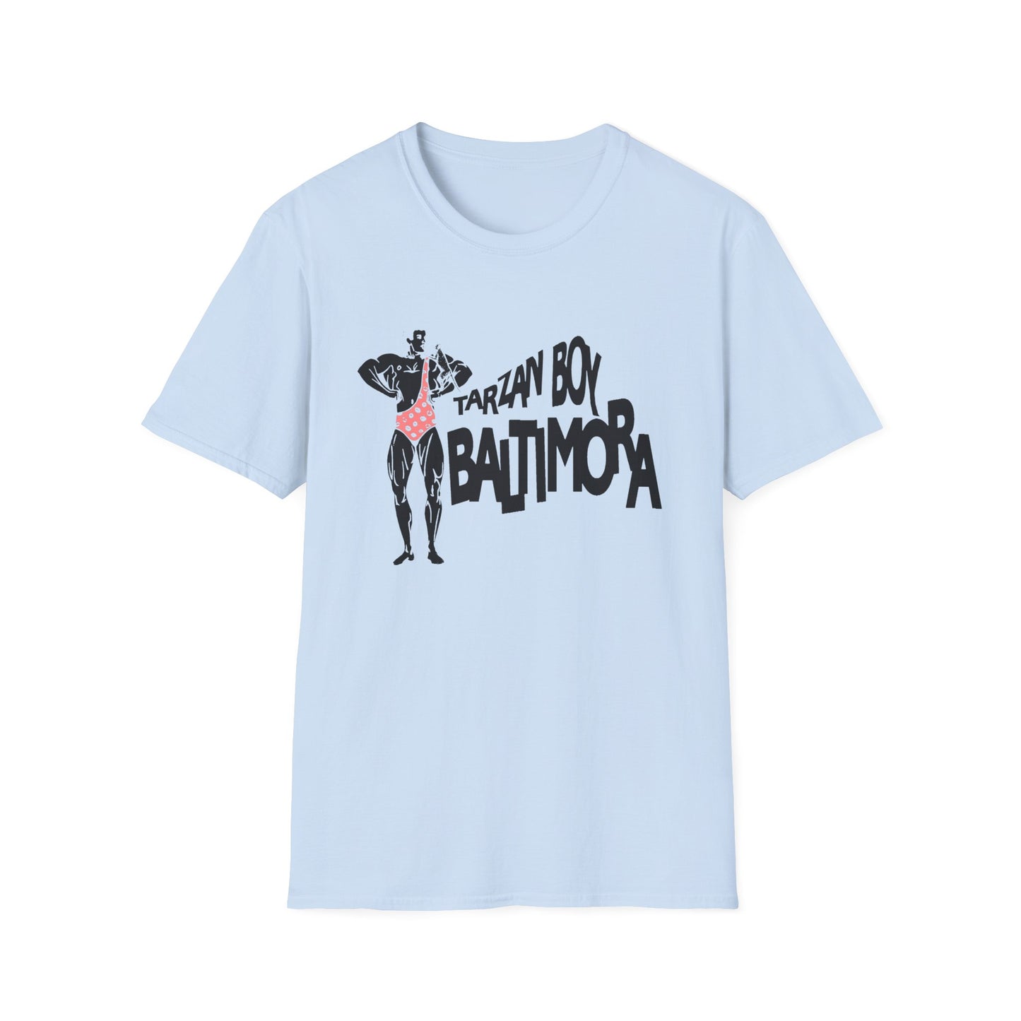 baltimora tarzan boy italo disco fan art tshirt