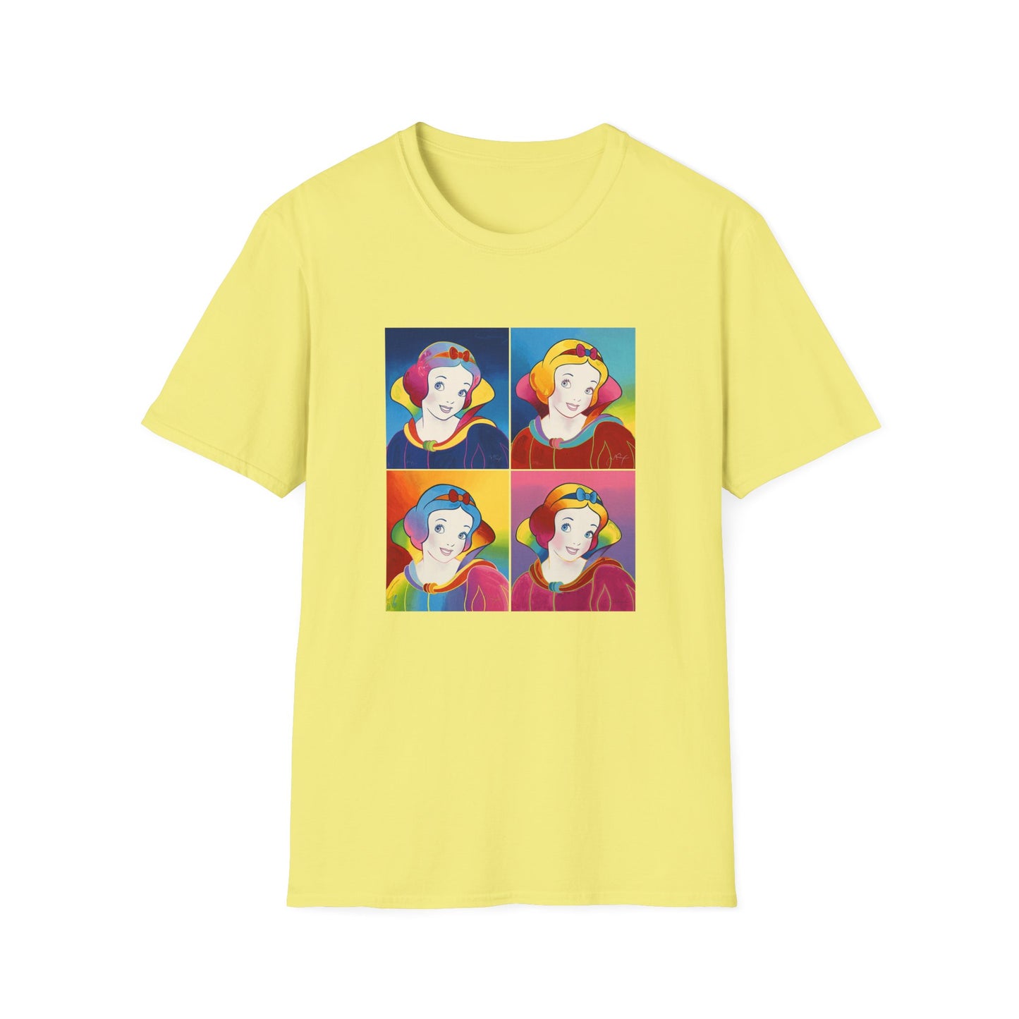 1996 psychedelic snow white pop culture art by peter max tshirt