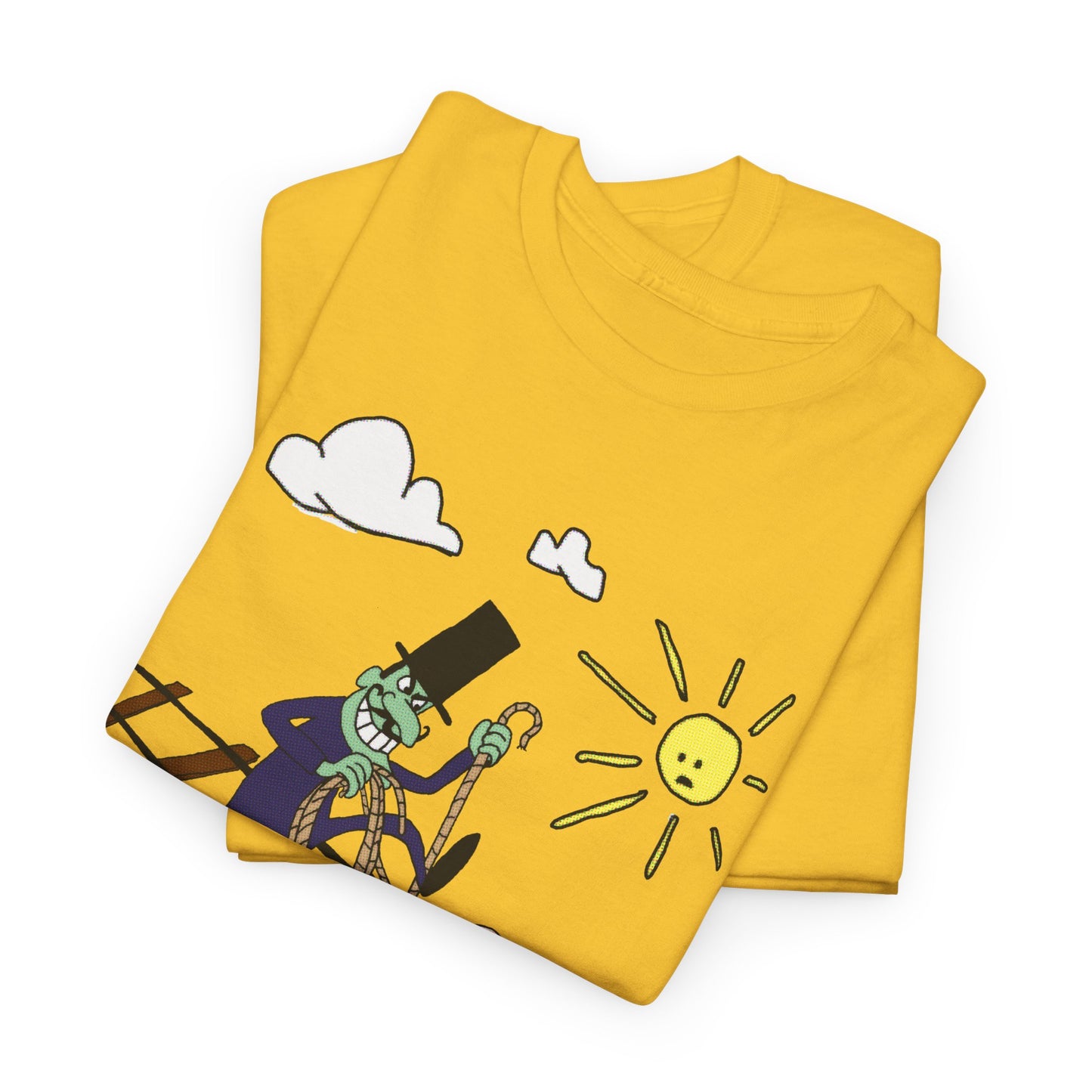 snidely whiplash fan art tshirt