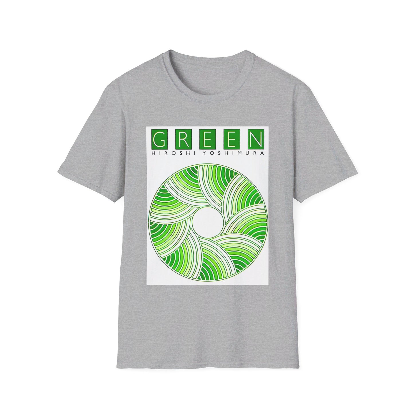 hiroshi yoshimura 1986 green album alternate tshirt