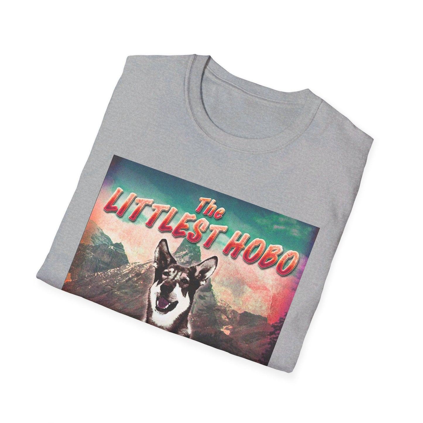 the littlest hobo canadian tv show vintage style tshirt