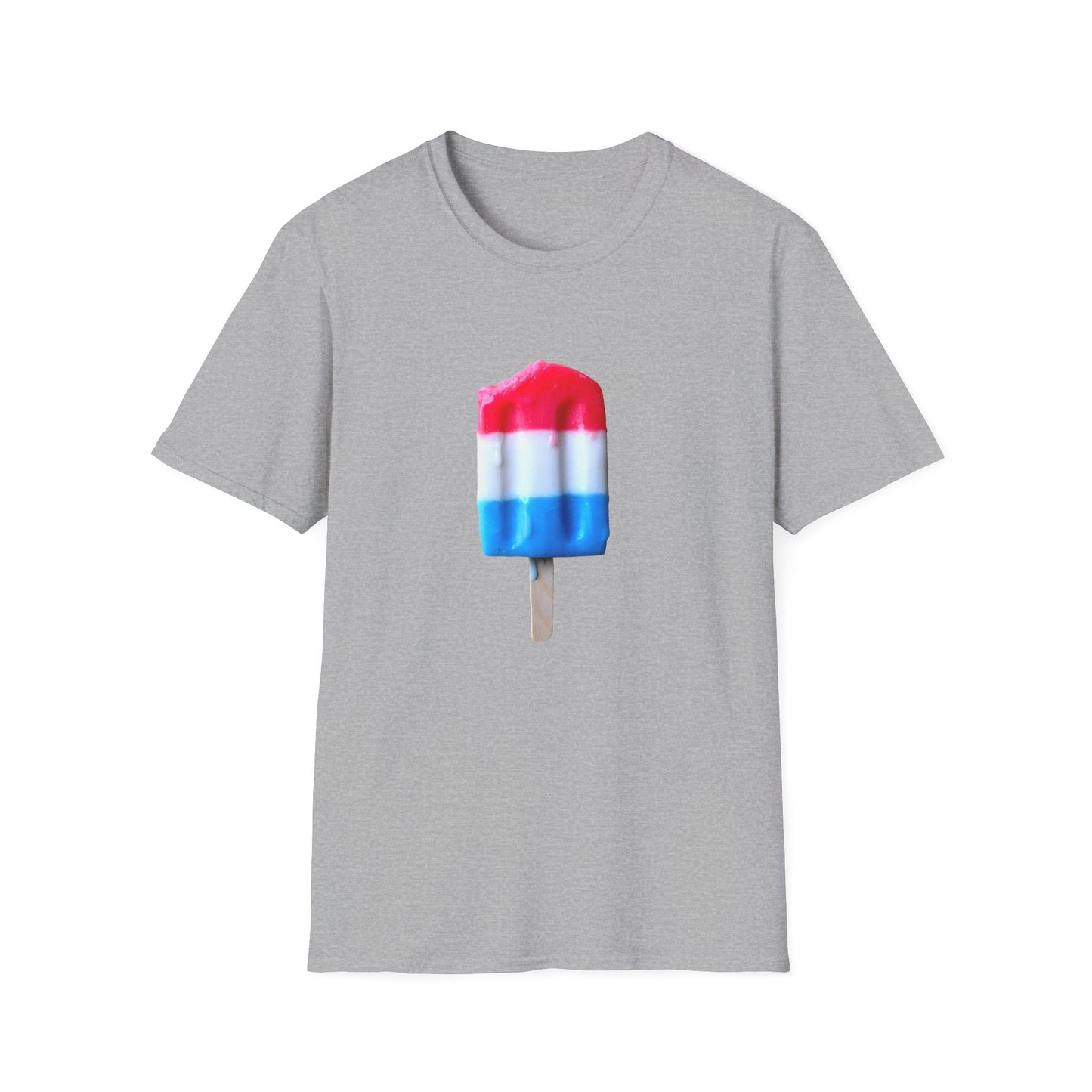 classic red white blue popsicle tshirt