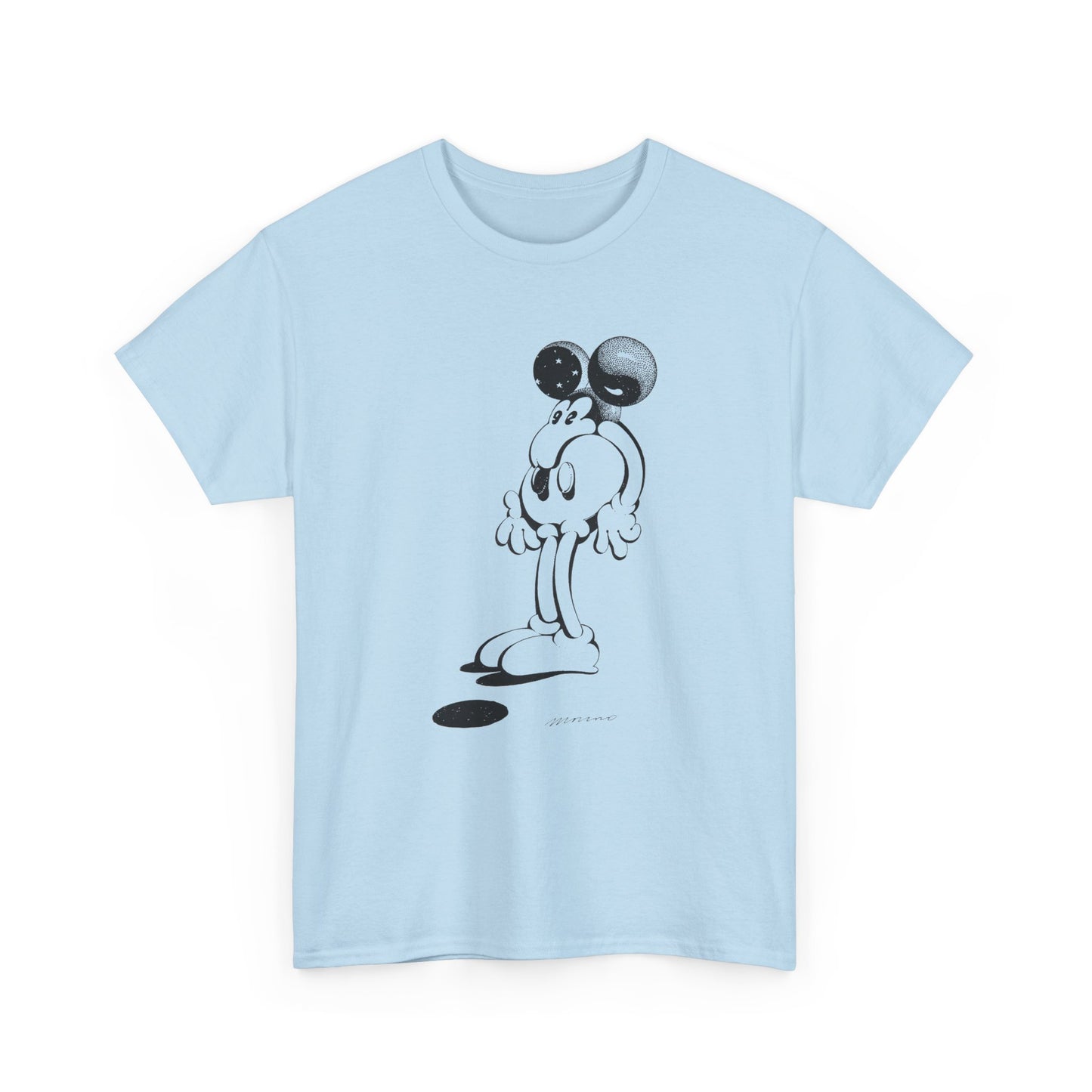 1968 illustration victor moscoso's cosmic mickey tshirt