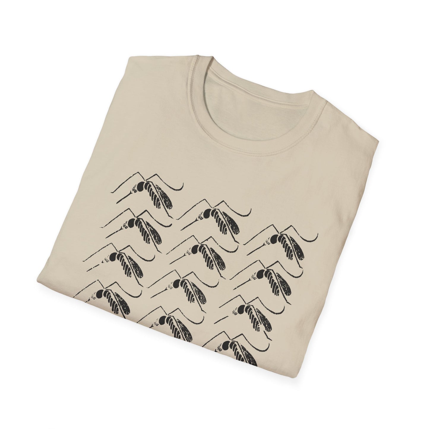 mosquito reproduction black design tshirt