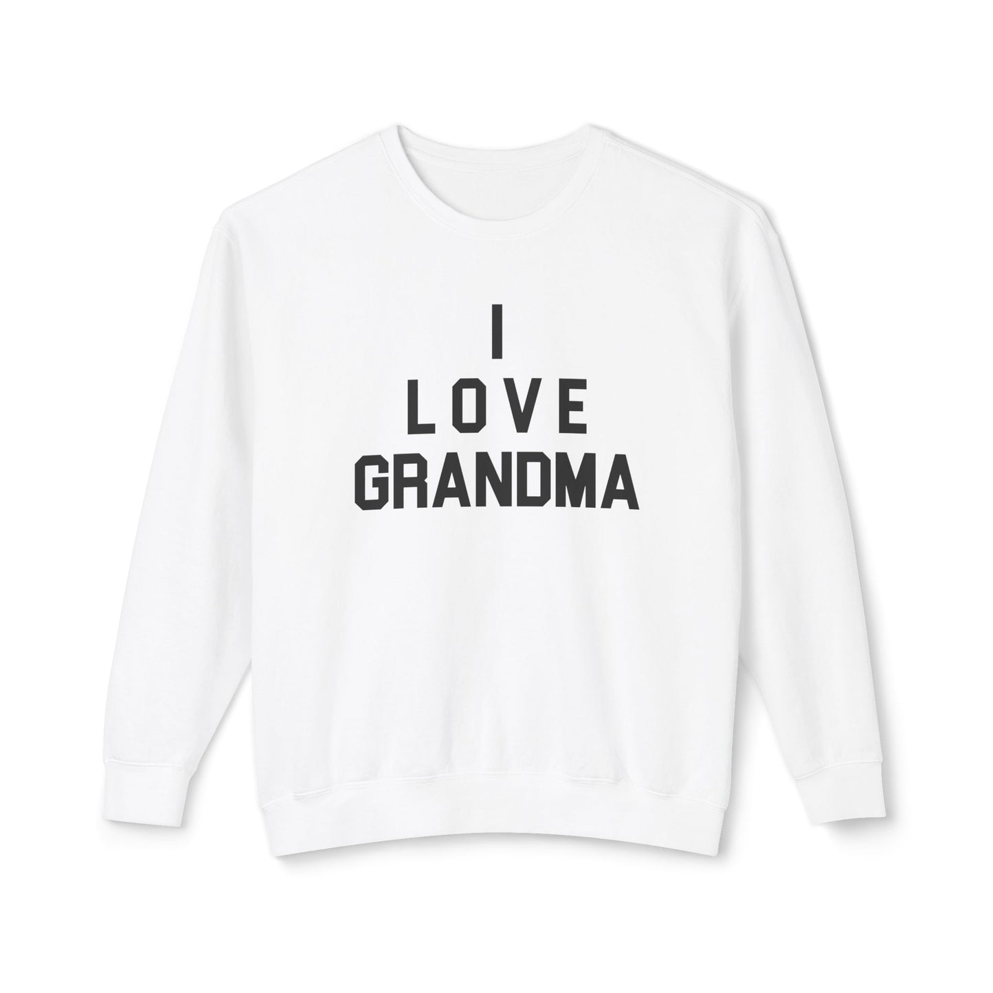 i love grandma as worn by andy kaufman reproduction 100% cotton sweatshirt