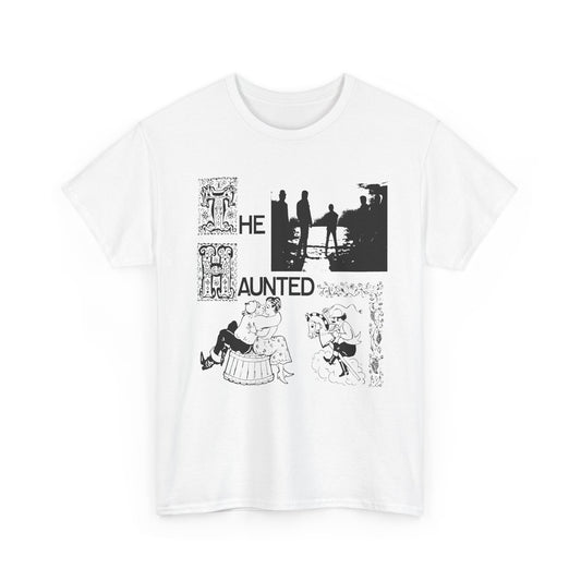 1967 debut album by montreal garage rock band the haunted stretched graphic tshirt