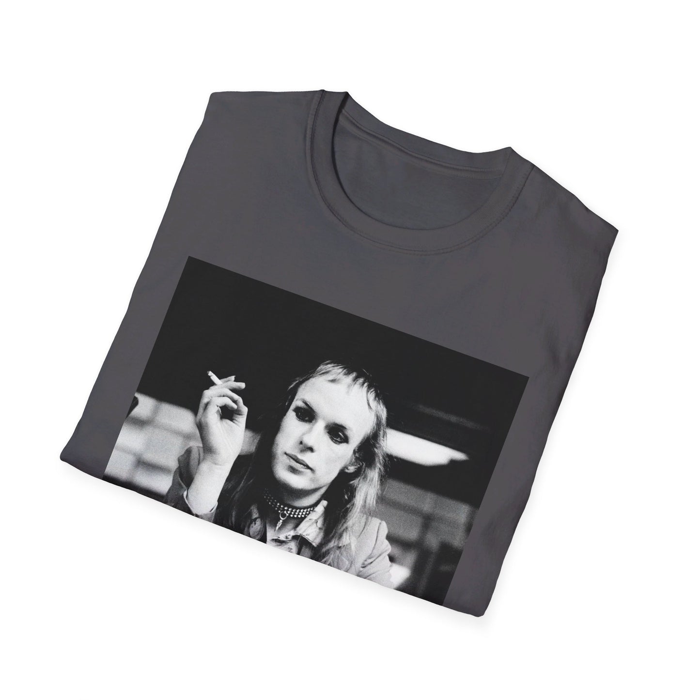 brian eno smoking at the console tshirt (multiple colors)