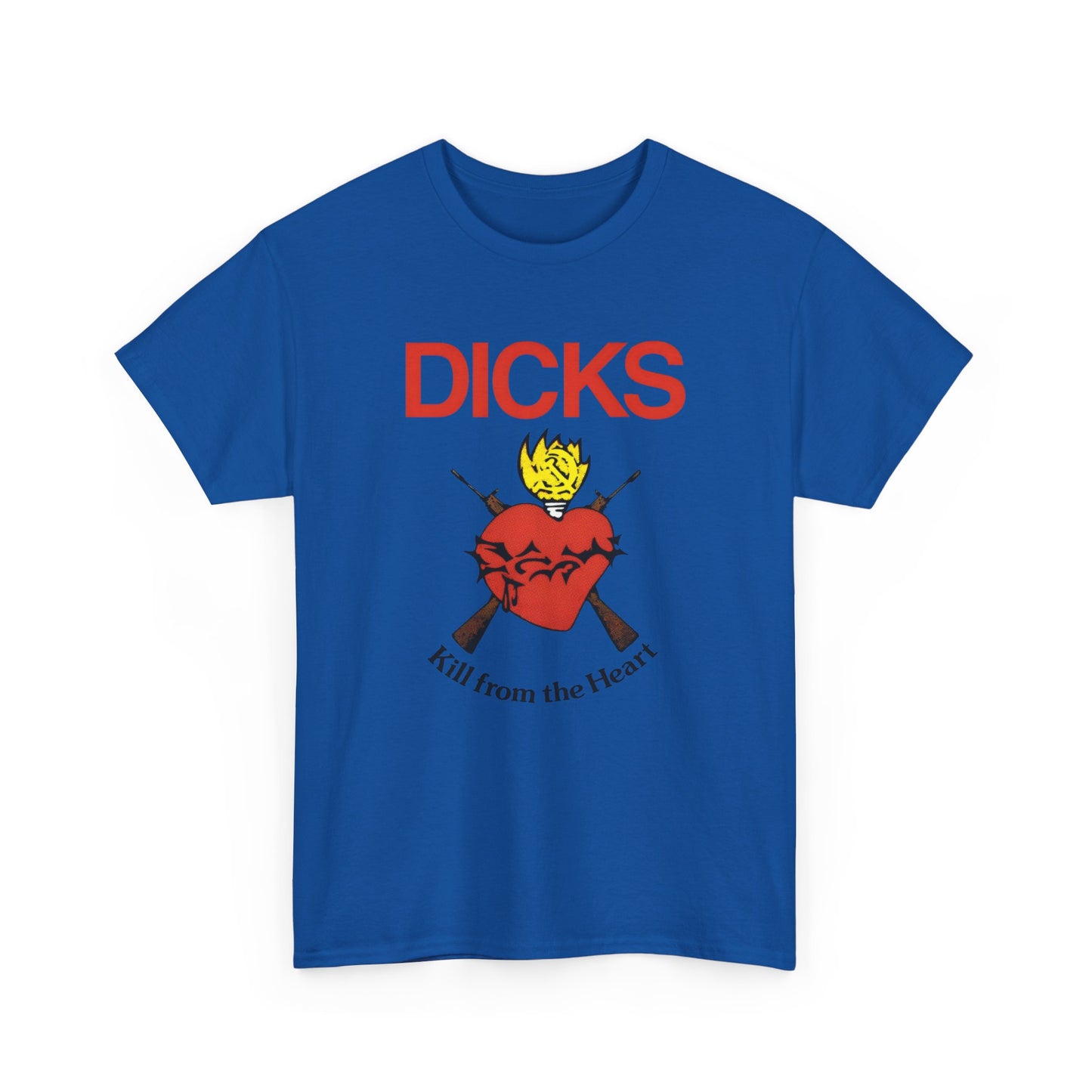 1983 kill from the heart by dicks album cover tshirt