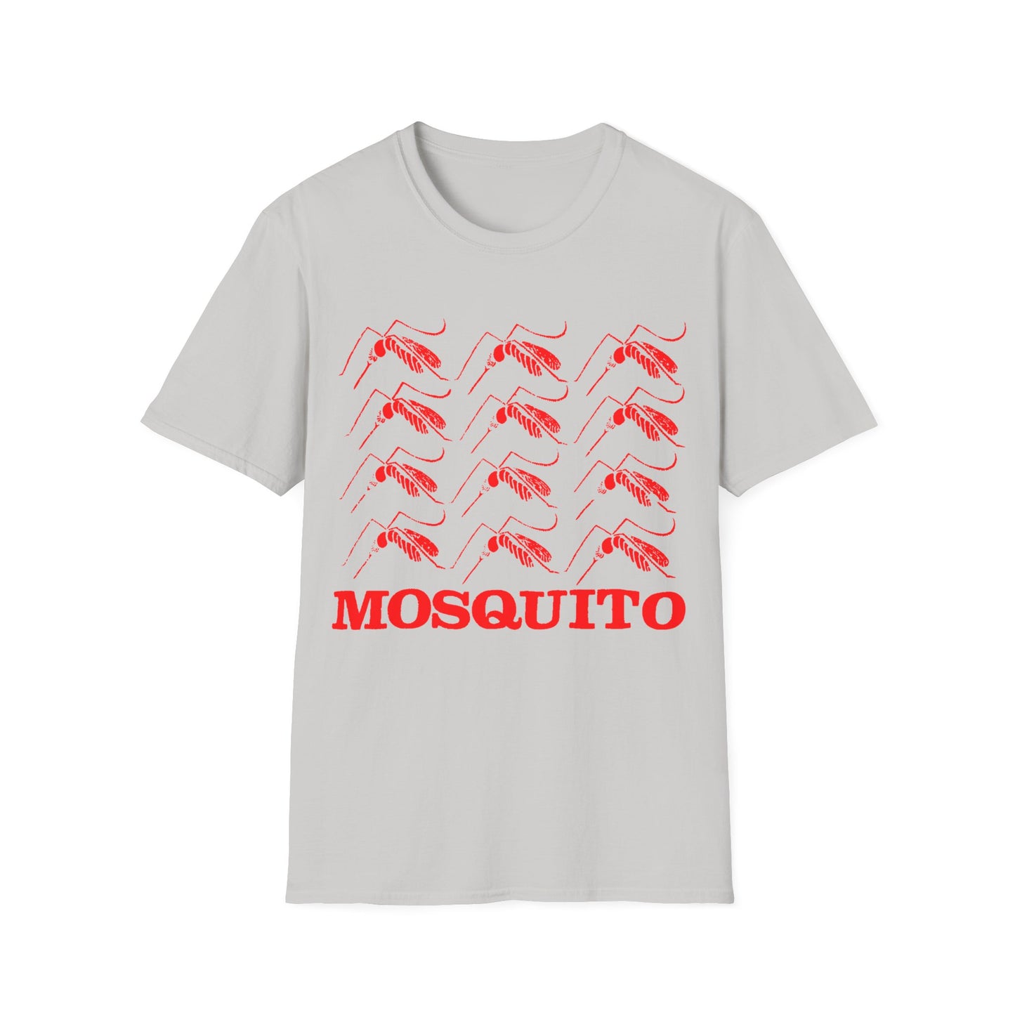 mosquito reproduction red design tshirt