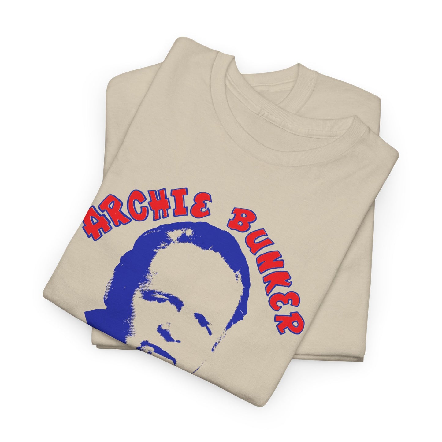 vintage archie bunker for president reproduction tshirt