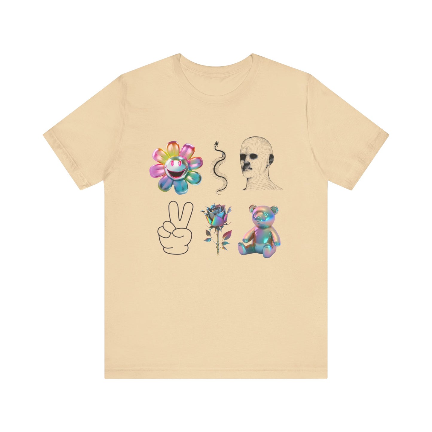 cute creepy clip art image style tshirt