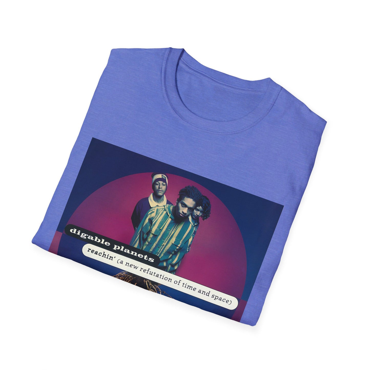 digable planets 1993 debut album reachin' (a new refutation of time and space) tshirt