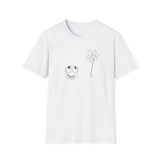 happy little guy original drawing tshirt