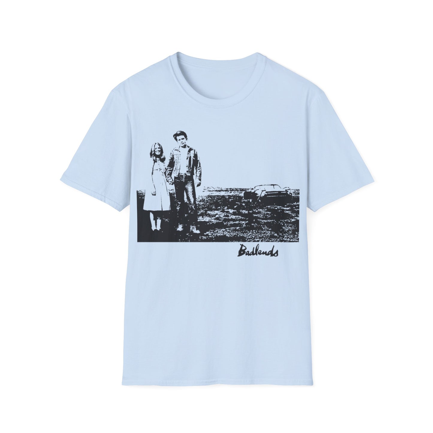 badlands 1973 movie art poster tshirt 1