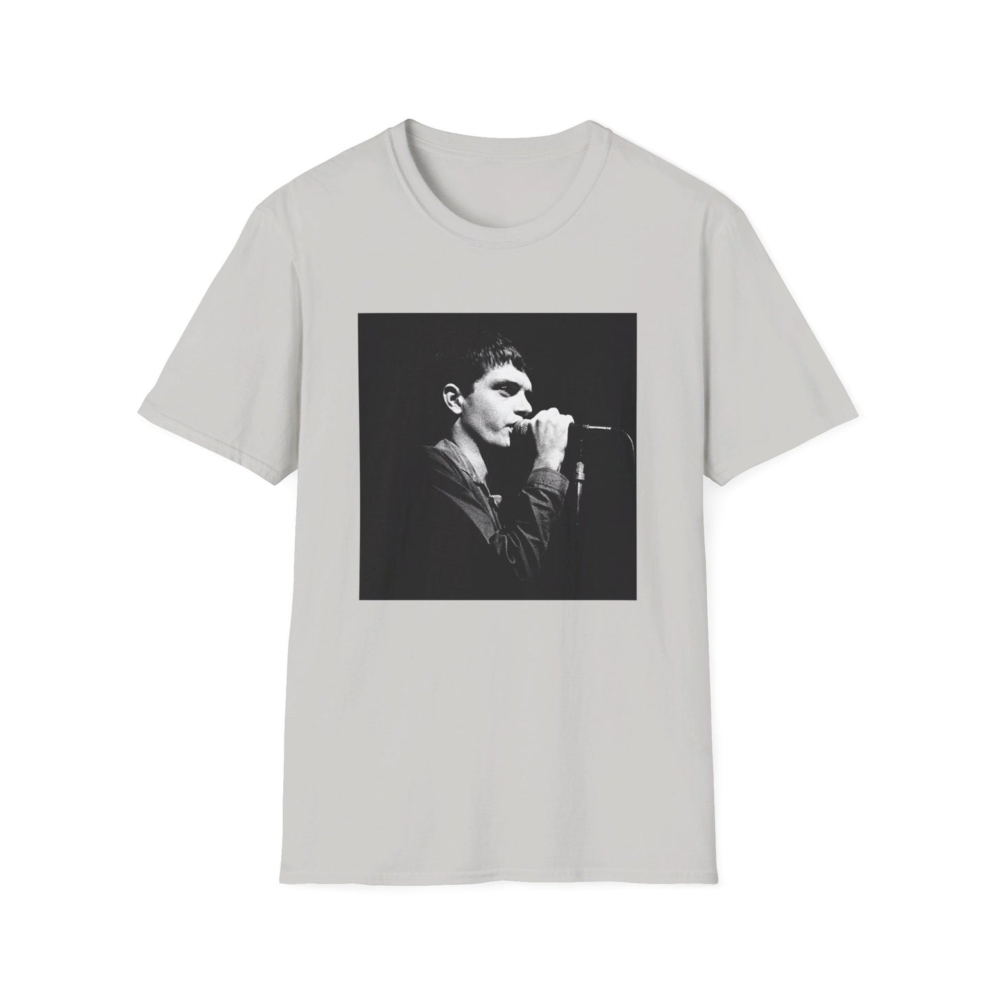 ian curtis singing 2 joy division tshirt