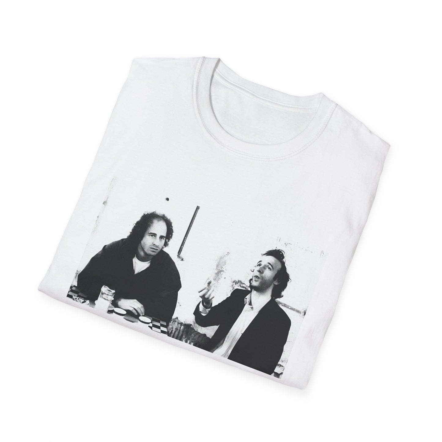 steven wright and roberto benigni from coffee and cigarettes tshirt
