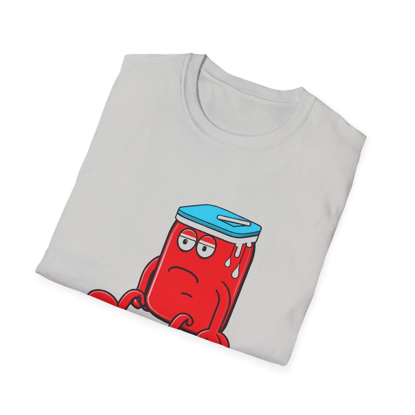 sad wanna be kool aid man juice guy tshirt