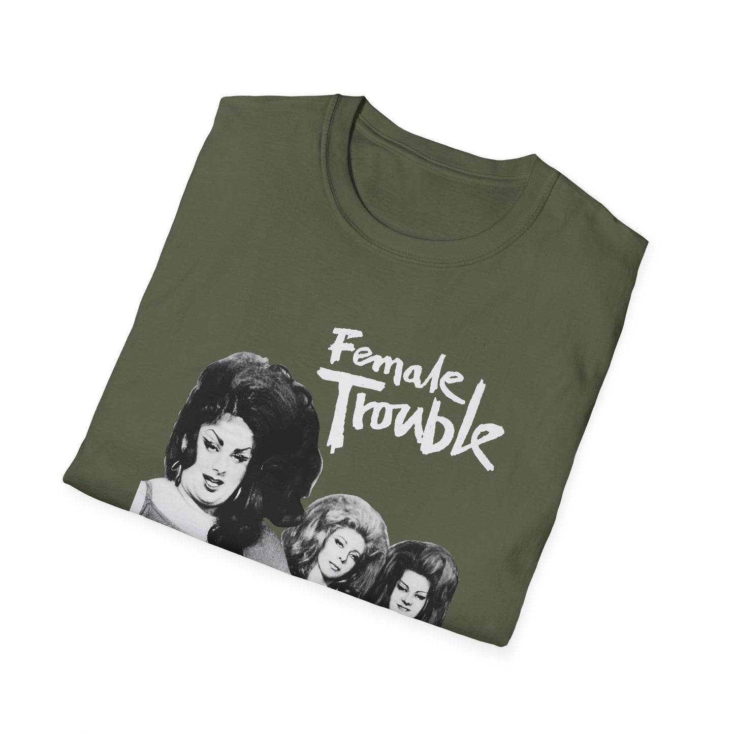 1974 comedy crime movie by john waters female trouble movie poster tshirt