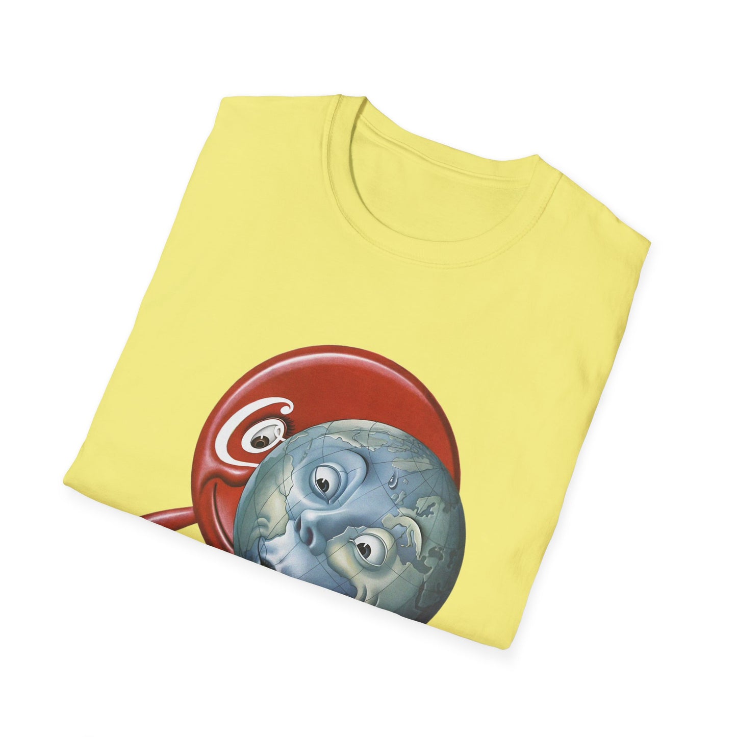 1950 world and friend coke suckling the earth by boris artzybasheff tshirt