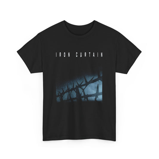 1980s darkwave band iron curtain tshirt