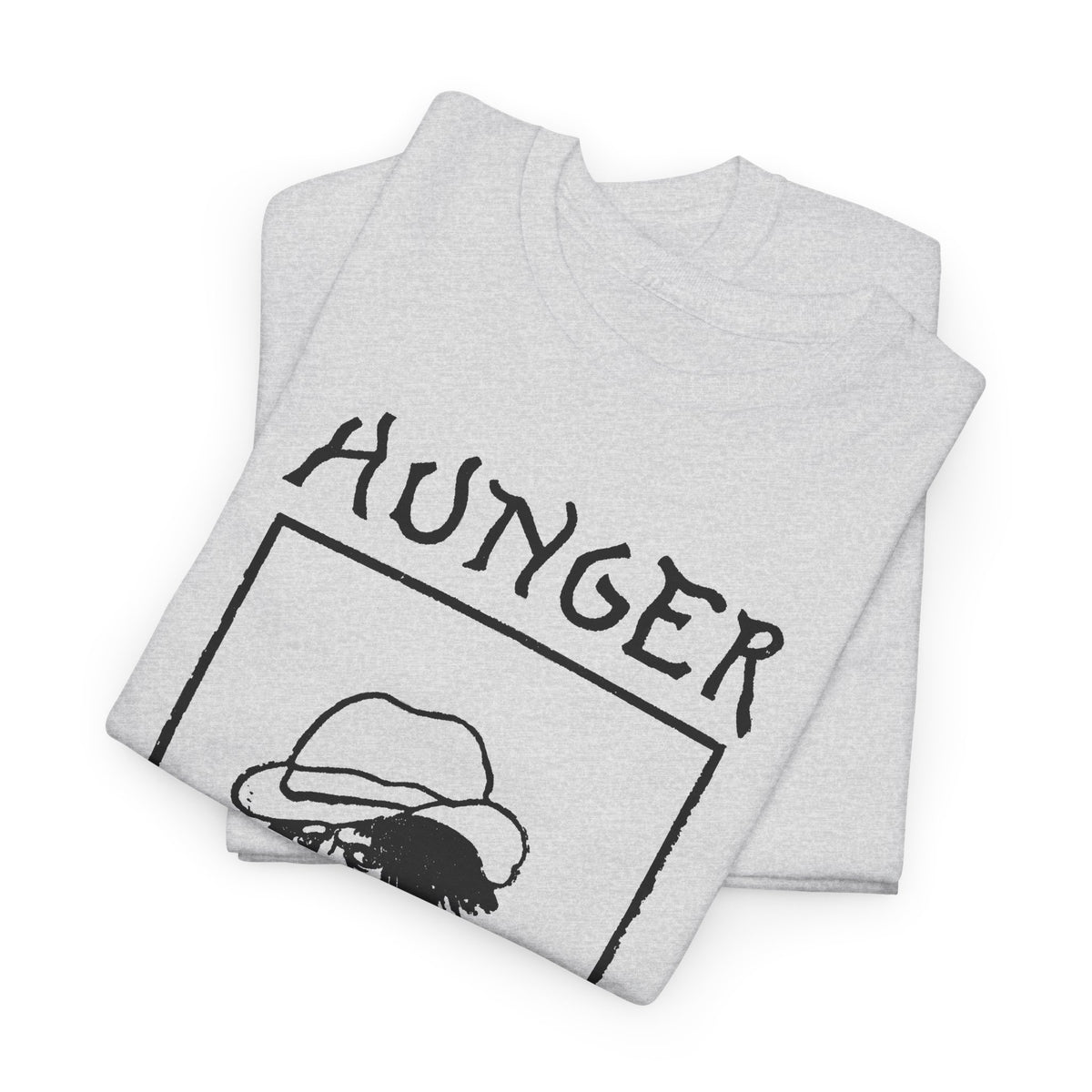 1890 hunger by knut hamsun book cover tshirt