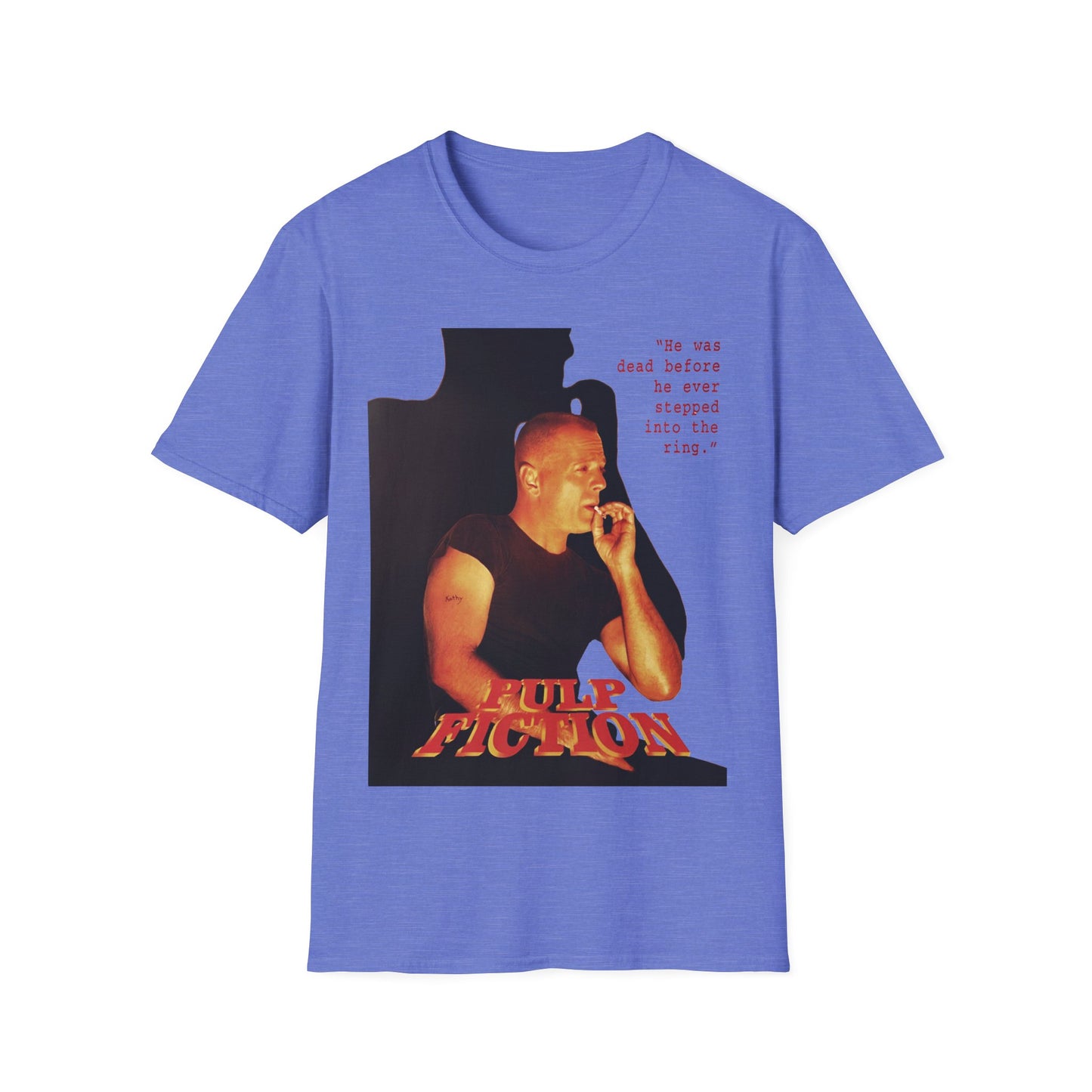 bruce willis pulp fiction the boxer tshirt