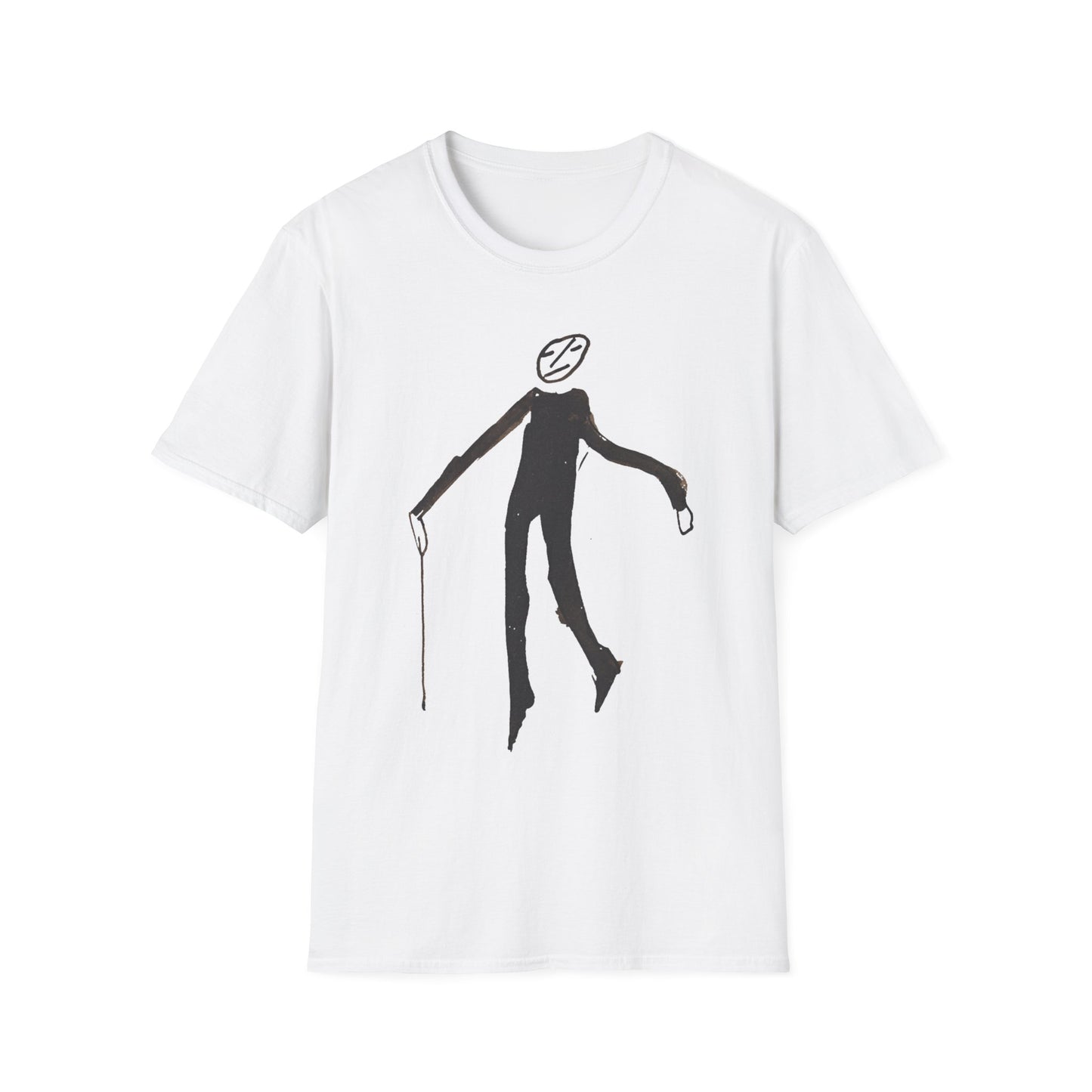 early 1900s sketch india ink on paper by franz kafka on a tshirt