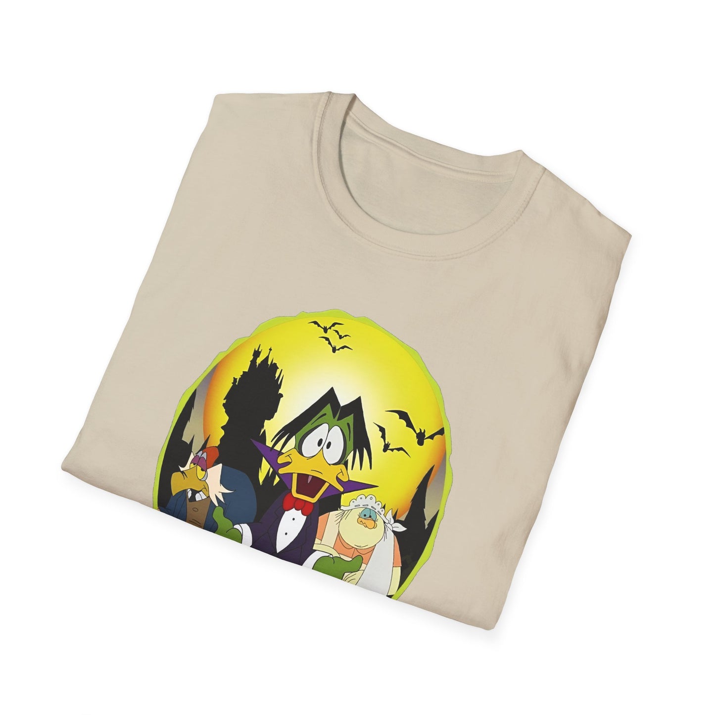 1980s cartoon "count duckula" the vegetarian vampire tshirt