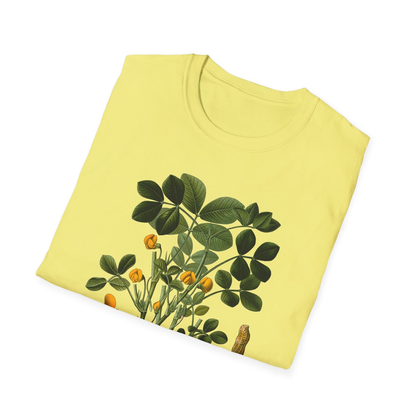 1887 peanut arachis (hypogaea) botanical print from kohler's plants by hermann adolph kohler tshirt