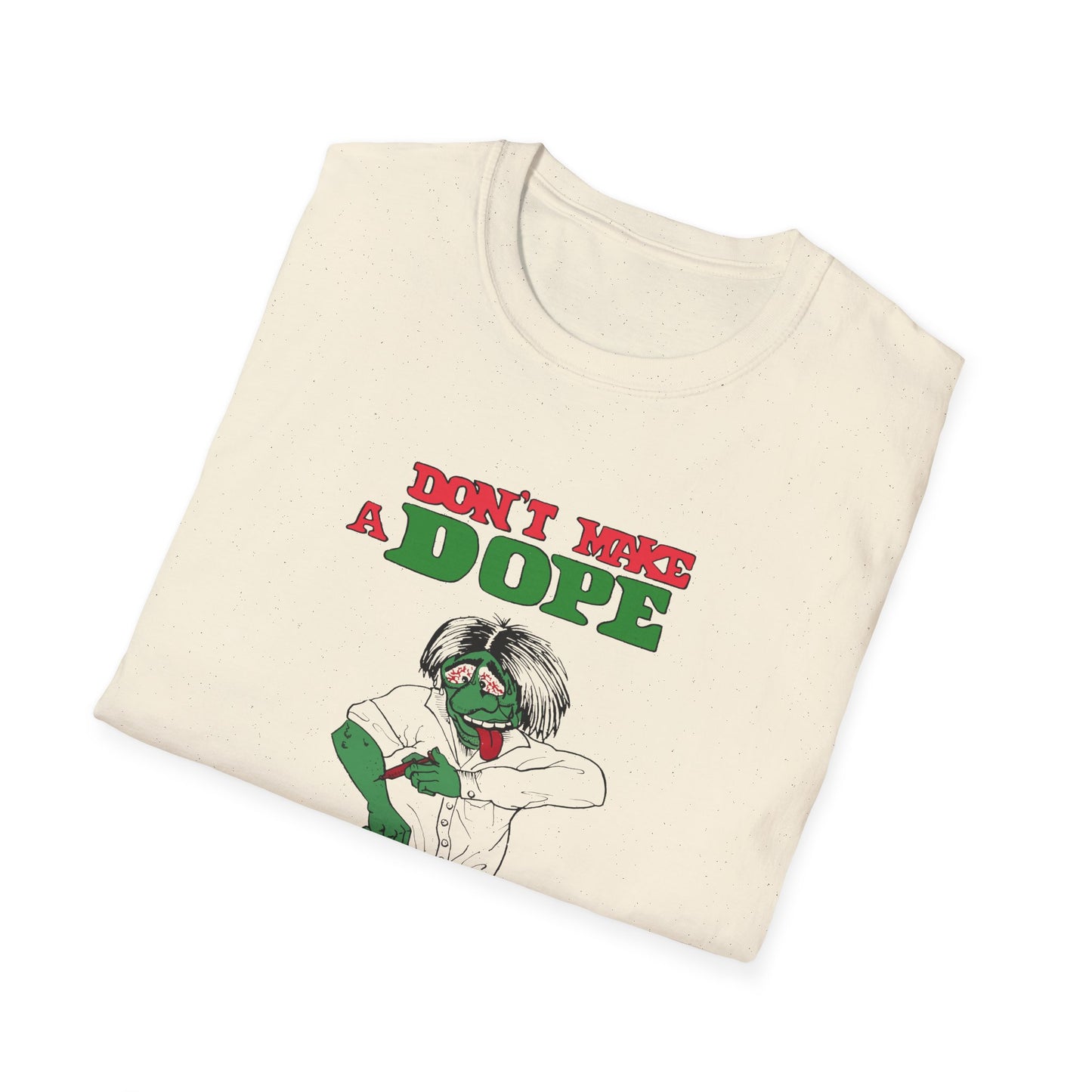 1960s anti drug poster don't make a dope of yourself by smartset smarteen s.o.s tshirt