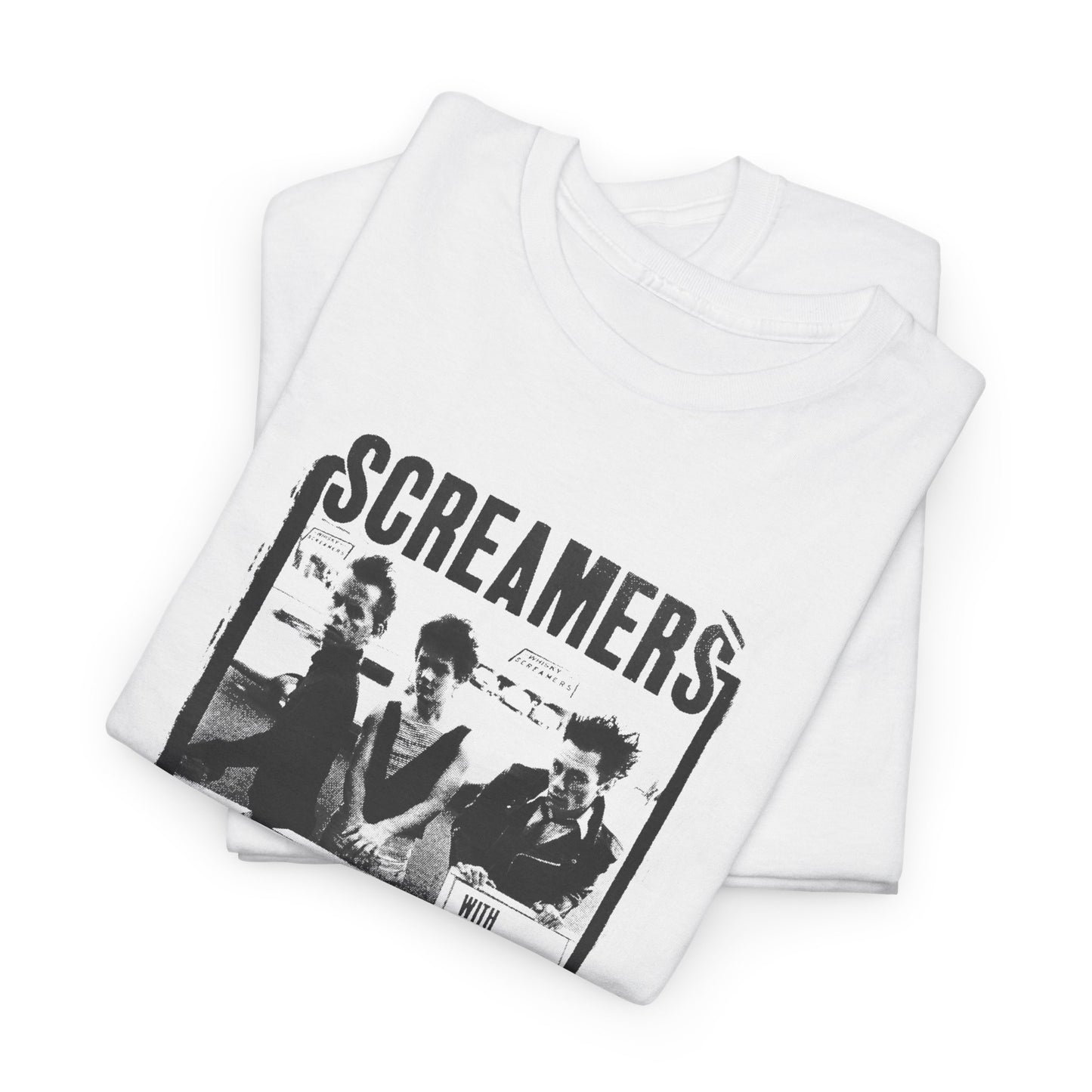 screamers, deadbeats, f-word show at the whiskey-a-go-go in west hollywood february 1978 show poster tshirt