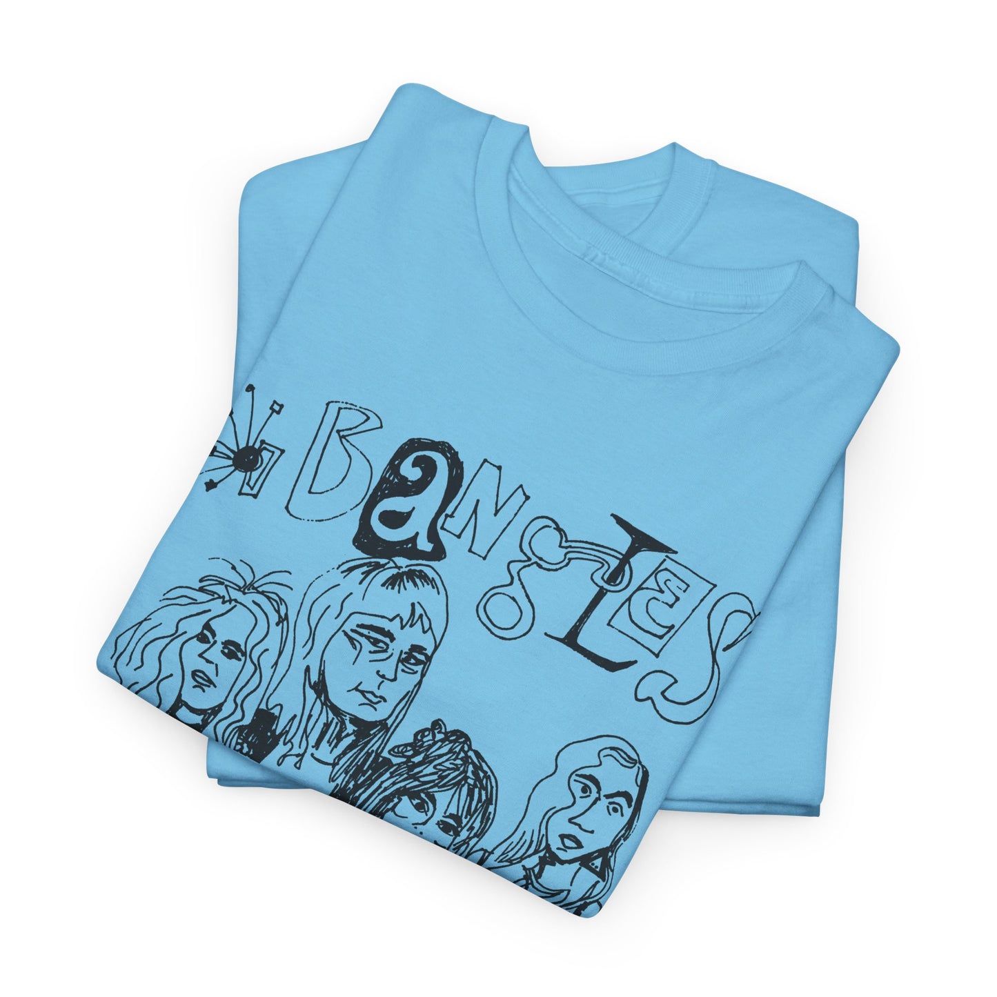 the bangles band original drawing tshirt