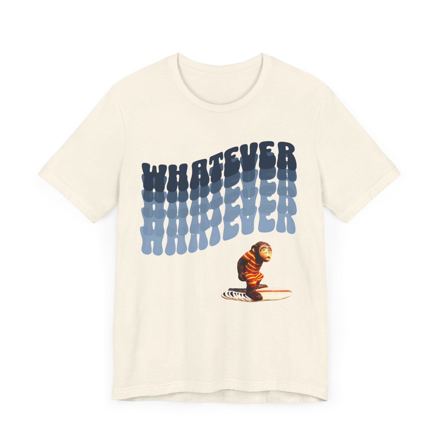 weird whatever monkey tshirt