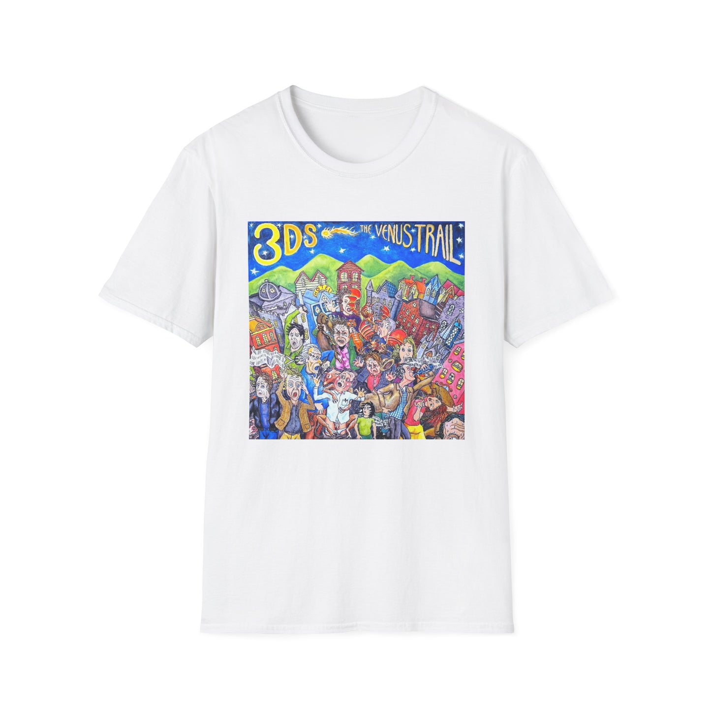 the 3d's 1993 the venus trail album tshirt