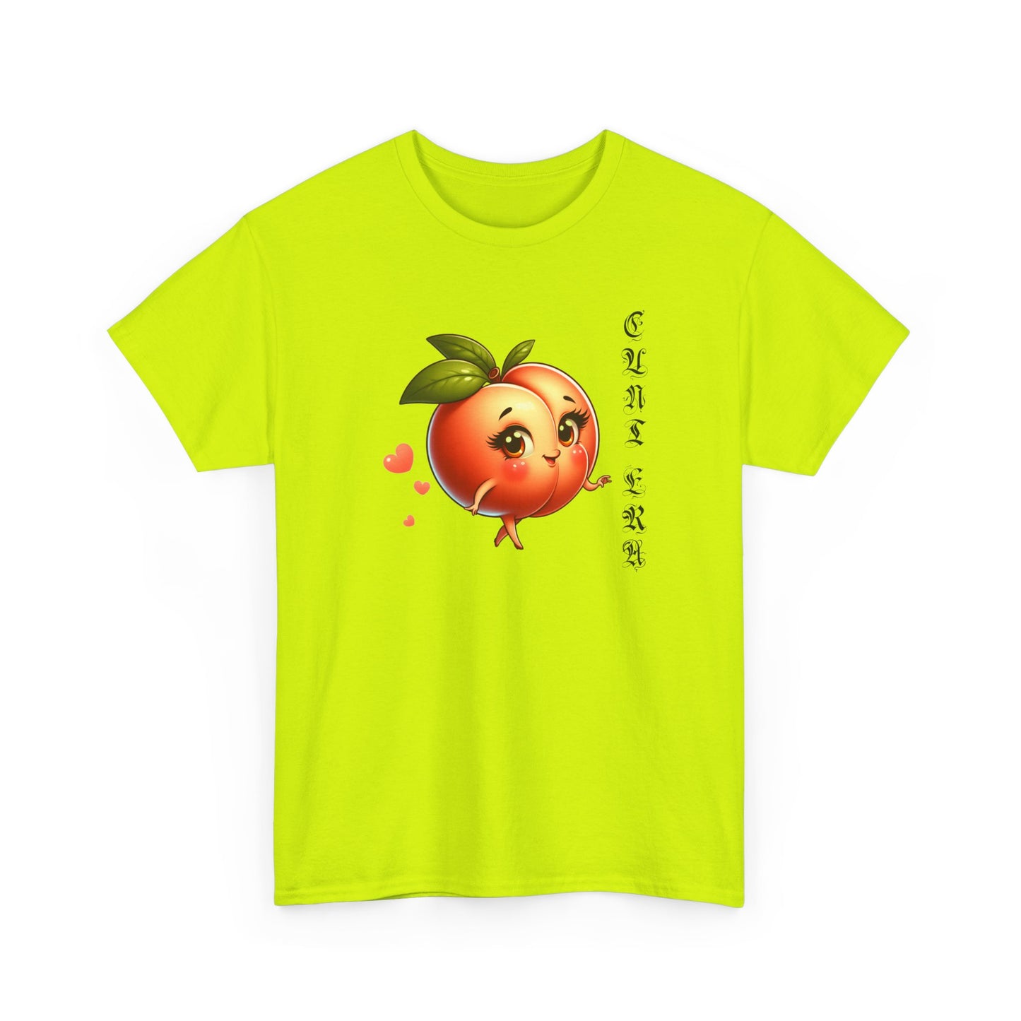 cunt era cute peach tshirt