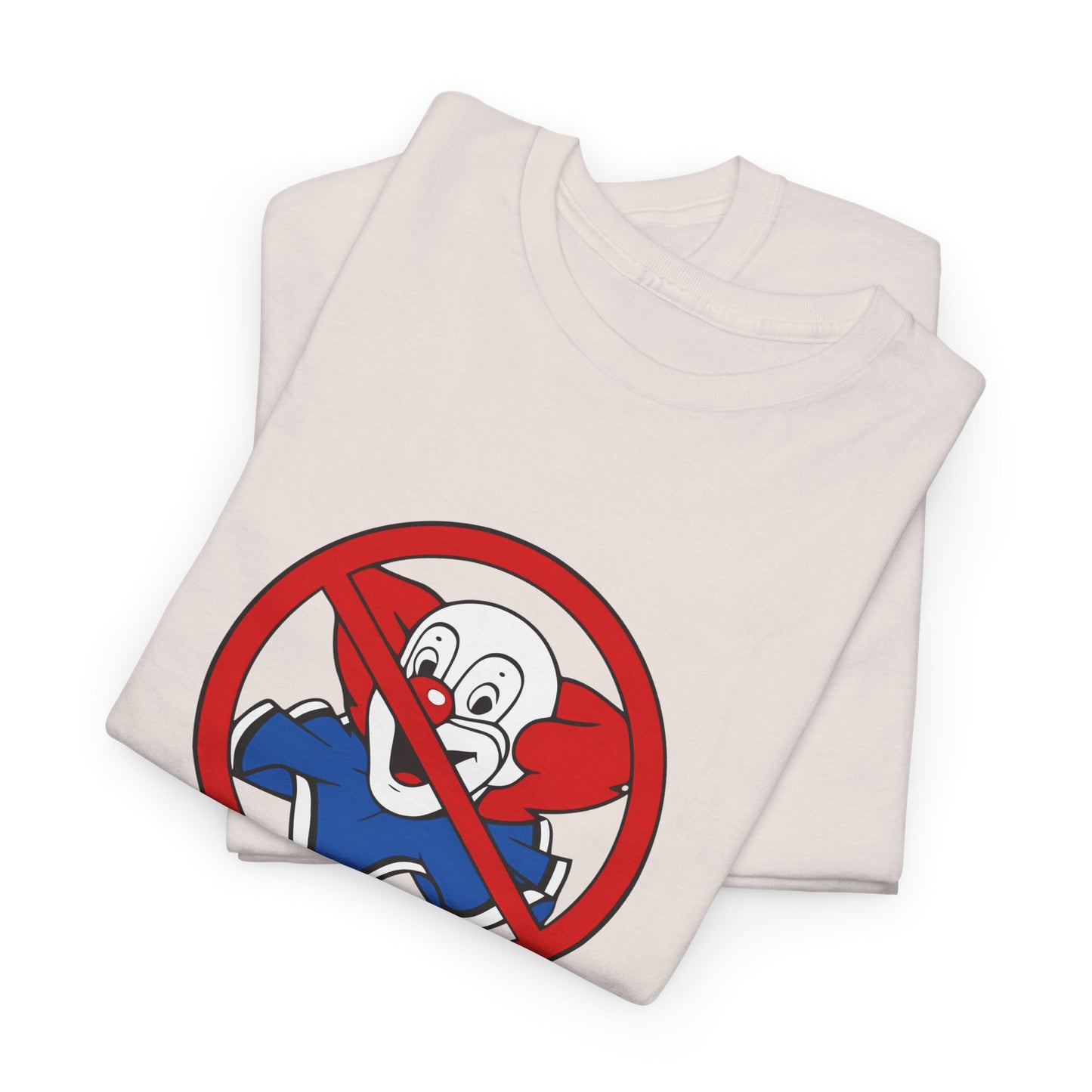 no bozos no letters tshirt