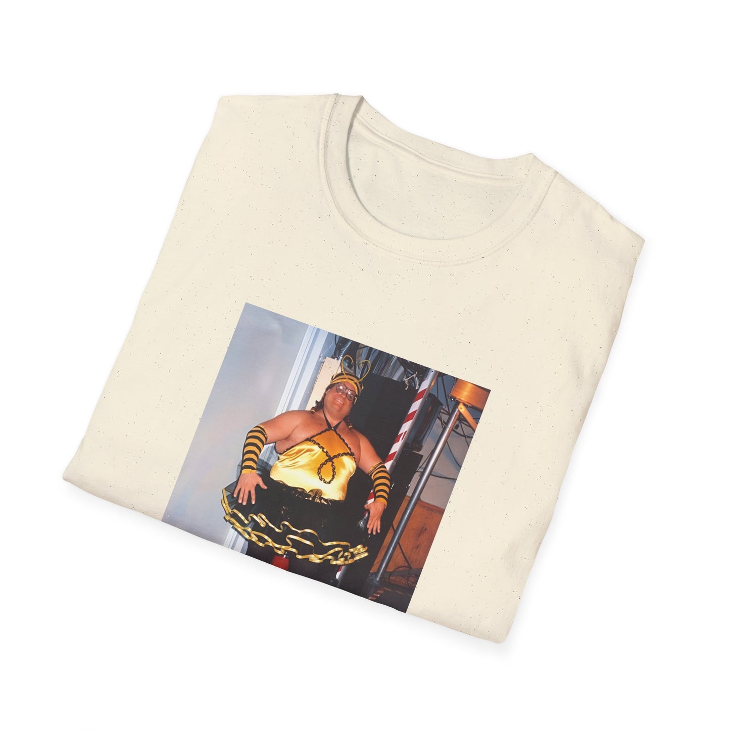 chris farley bumble bee photo tshirt