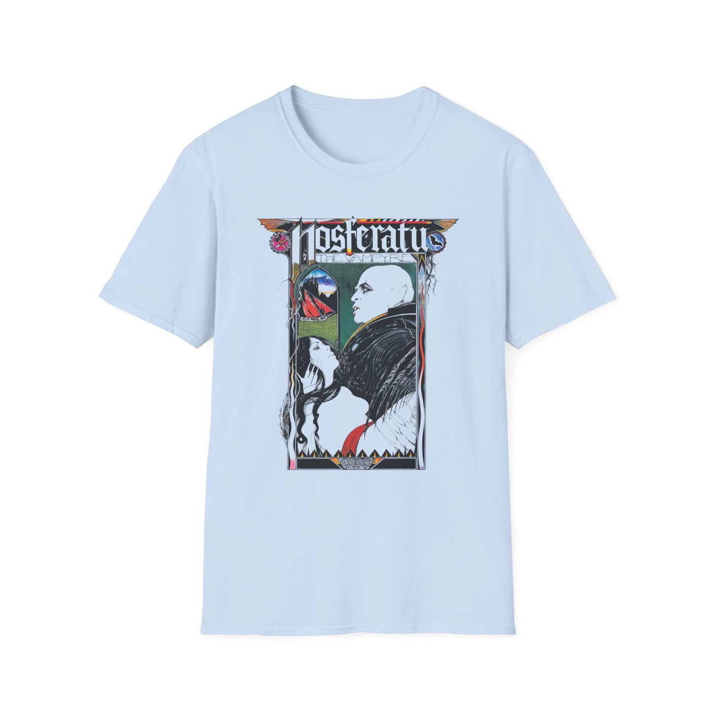 1979 nosferatu movie poster tshirt