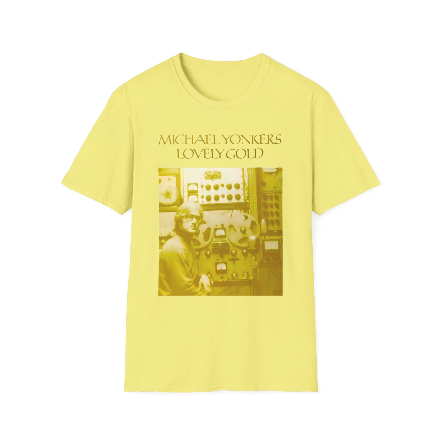 michael yonkers lovely gold album tshirt