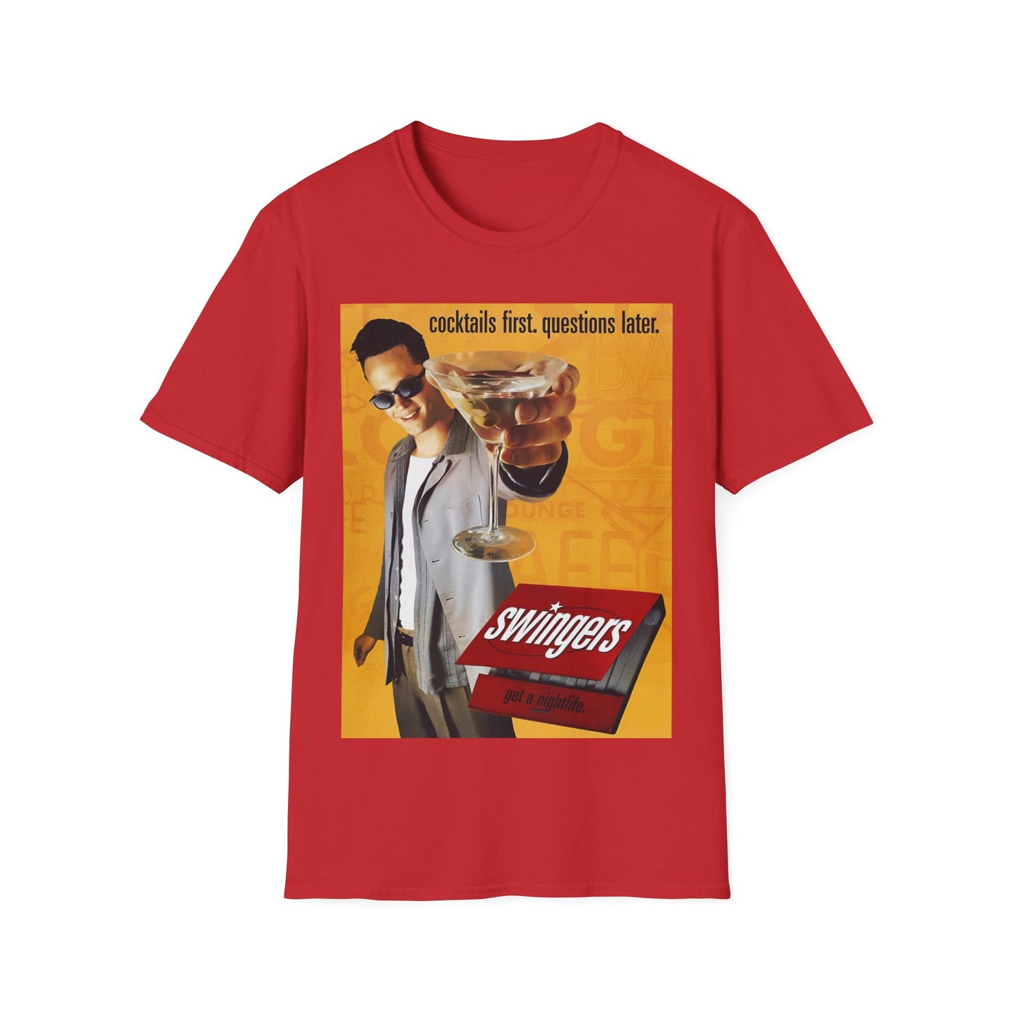 swingers 1996 comedy classic movie alternate poster tshirt